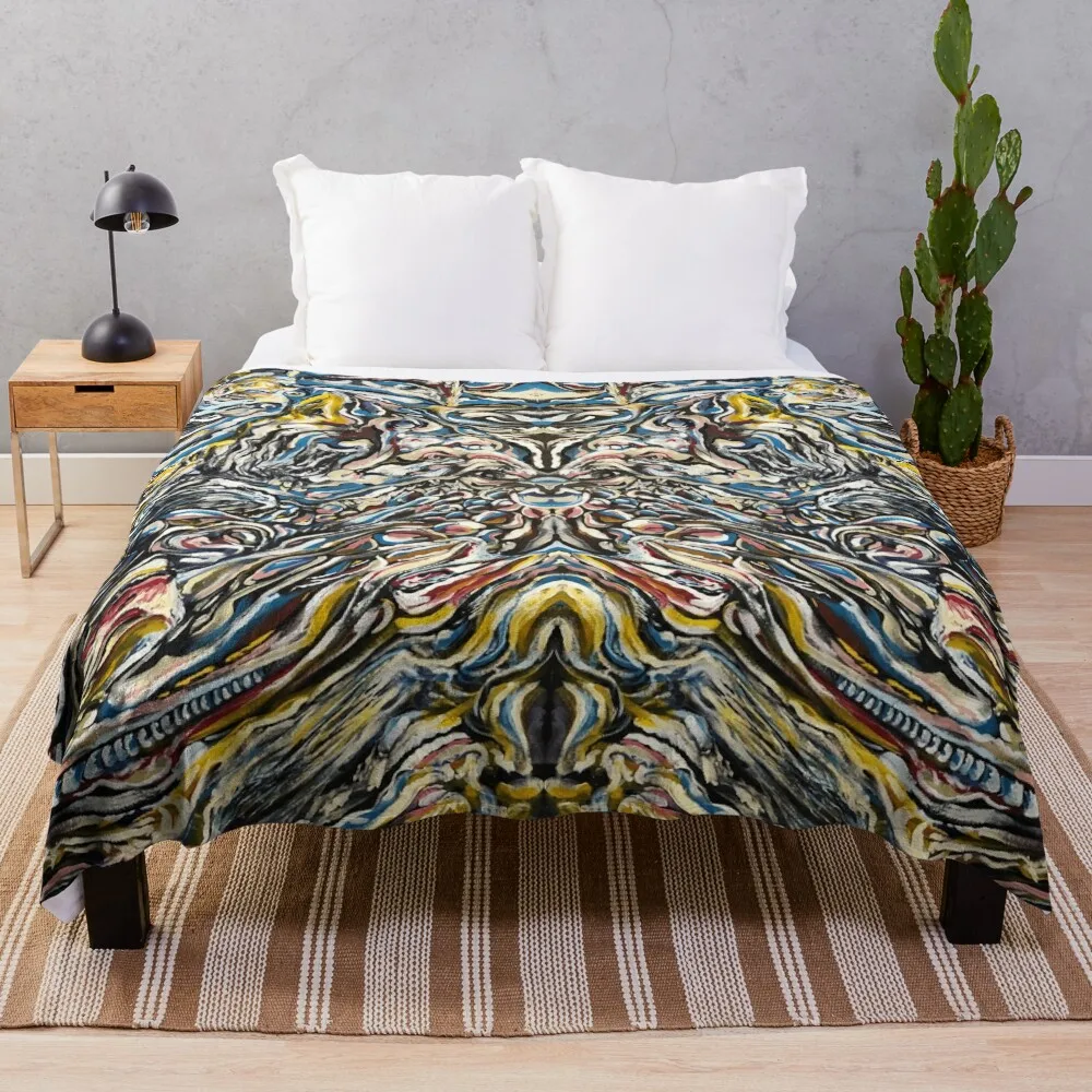 

Watching the Carp Swim Throw Blanket Plaid Fluffy Blankets Large Summer Blanket