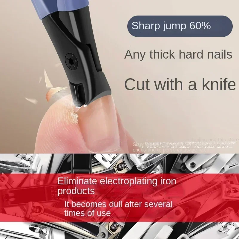 2023 Newest Anti-Splash Nail Clippers Single Nail Clipper Thick Hard Special Nail Trimmer Large Size Household Thick Nails Best Sellers In Beauty & Health