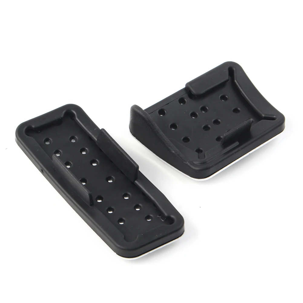 Aluminum Car Gas Fuel Pad Brake Pedal Cover For Jeep Cherokee KL 2014 2015 LHD Only