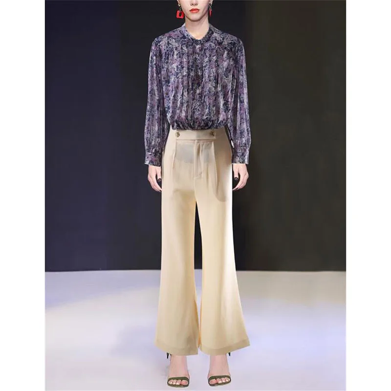 women-blouse-2023-high-quality-spring-summer-runway-long-sleeves-printed-blouse-and-wide-legged-trousers-suit-pants-np1910y