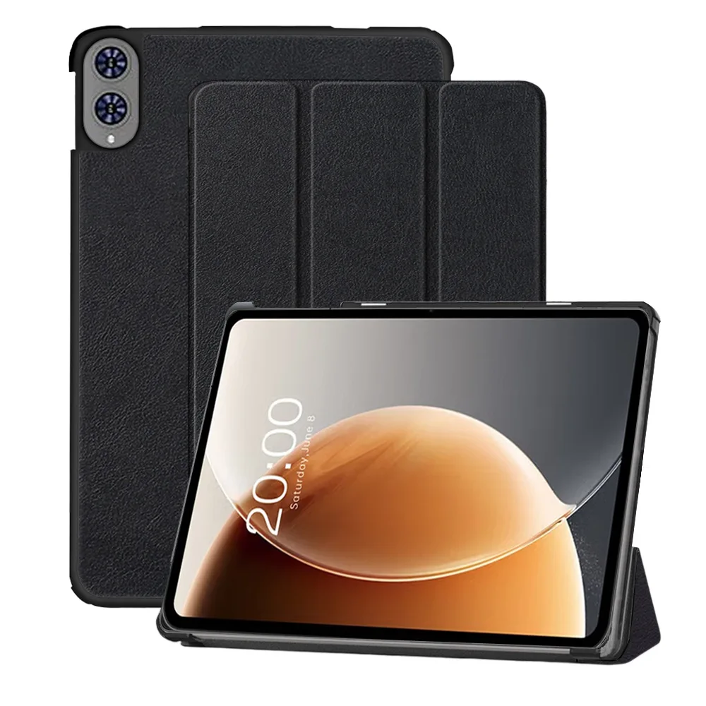 13.4-inch Tablet Protective Cover with Stand and Magnetic Closure - Fully Wrapped, Anti-Fall Design