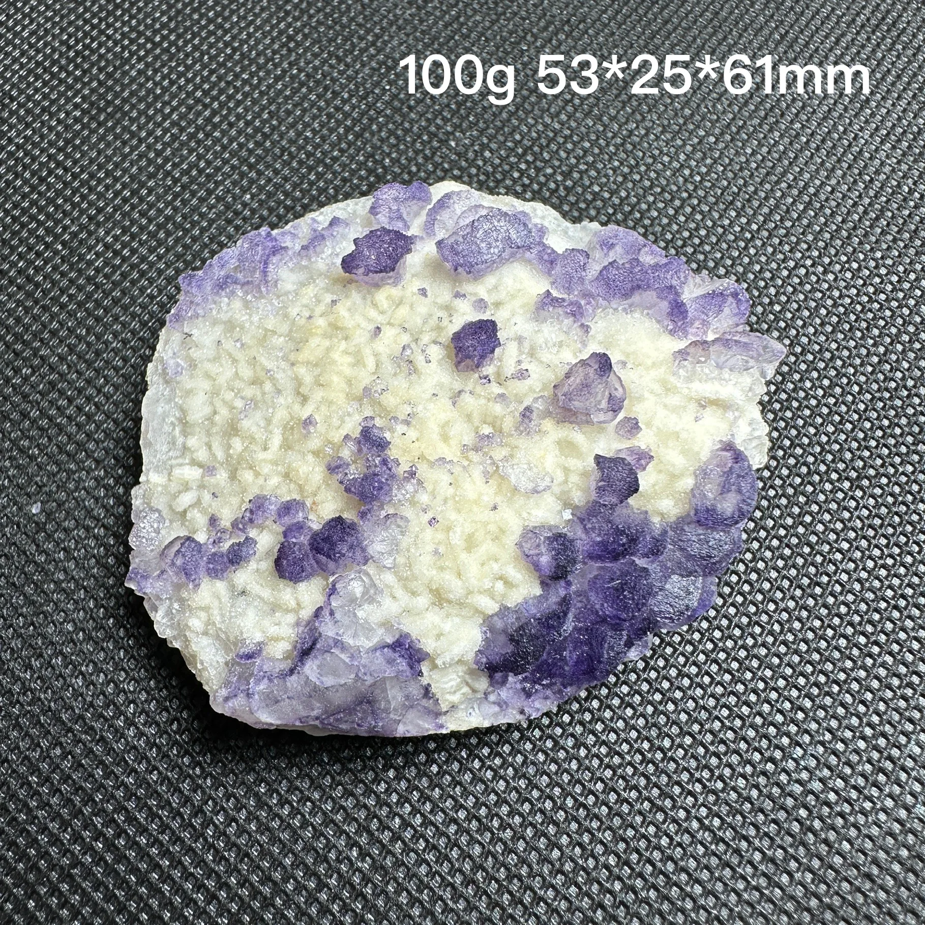 Natural fluorite Guizhou cubic purple fluorite cluster Mineral specimen Crystal quartz cluster healing stone home decoration