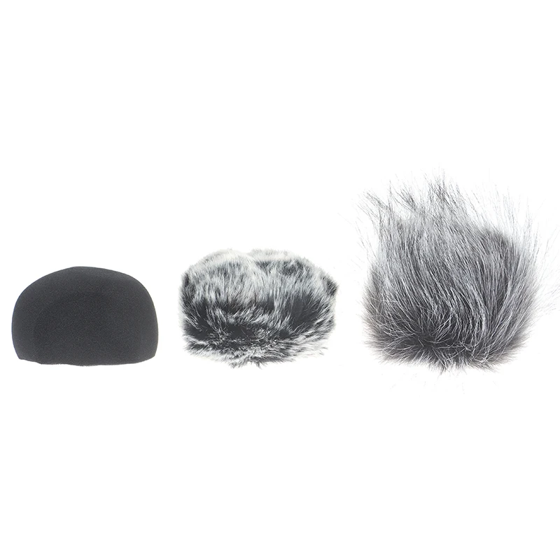 1Pc Foam Mic Wind Cover Furry Windscreen Muff For ZOOM H5 H6 Recorder Microphone