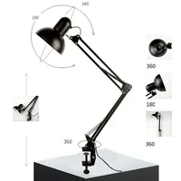 Flexible Led Desk Lamp Home Office Modern Table Lamp Metal Architect Adjustable Folding Reading Light 4