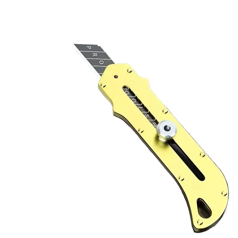 Stainless Steel Utility Knife Paper Cutting Wallpaper Knife Tool Holder Thickened Blade utility knife box cutter box opener