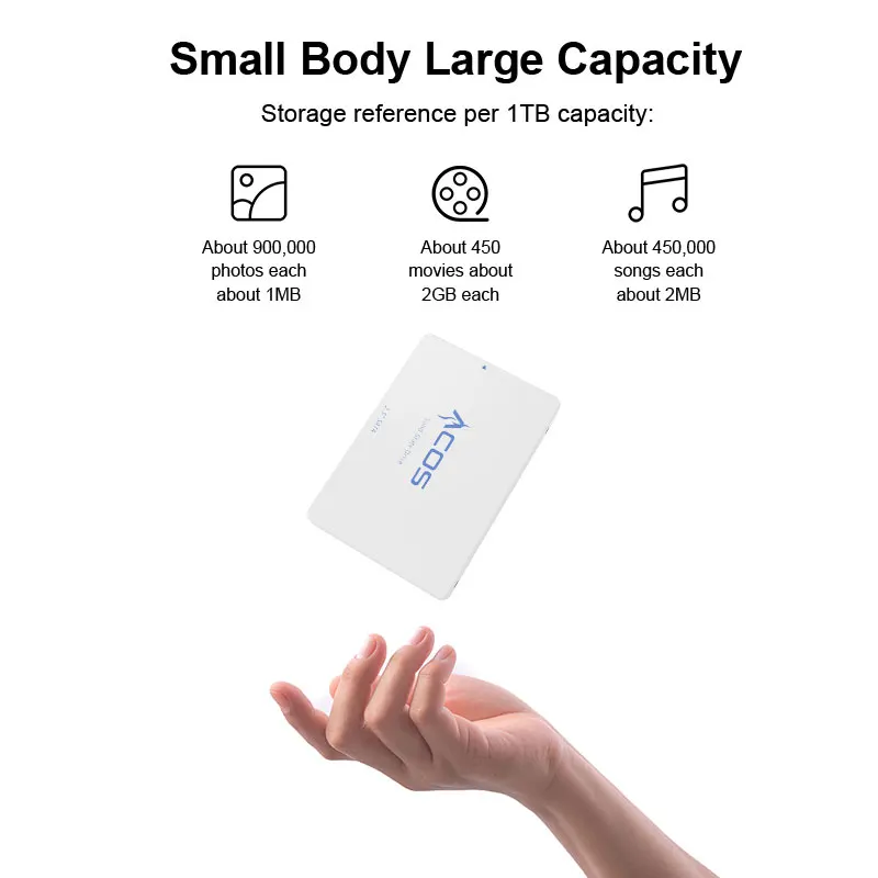 ũž Ʈ ACOS SSD ϵ ̺ ũ 2.5, SATA3 120GB, 240GB, 480GB, 128GB, 256GB, 512GB, 960GB, 1TB, 2TB HDD  ָ Ʈ