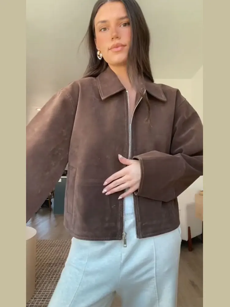 Abnehmbare Kapuze Drehen-unten Kragen Jacke Frauen Taschen Solide Langarm Dropped Schulter Taste Weibliche Jacke Klassische Mantel Frauen – Detail 12