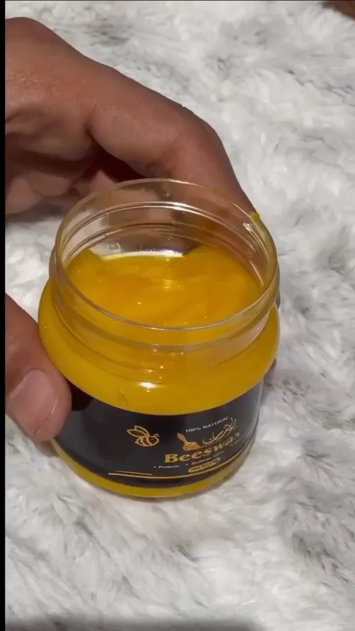 Beeswax Furniture Polish Wood Seasoning 80g (Pack of 3) - Natural Wood Wax Polish - Beeswax Wood Shiner for Furniture Care