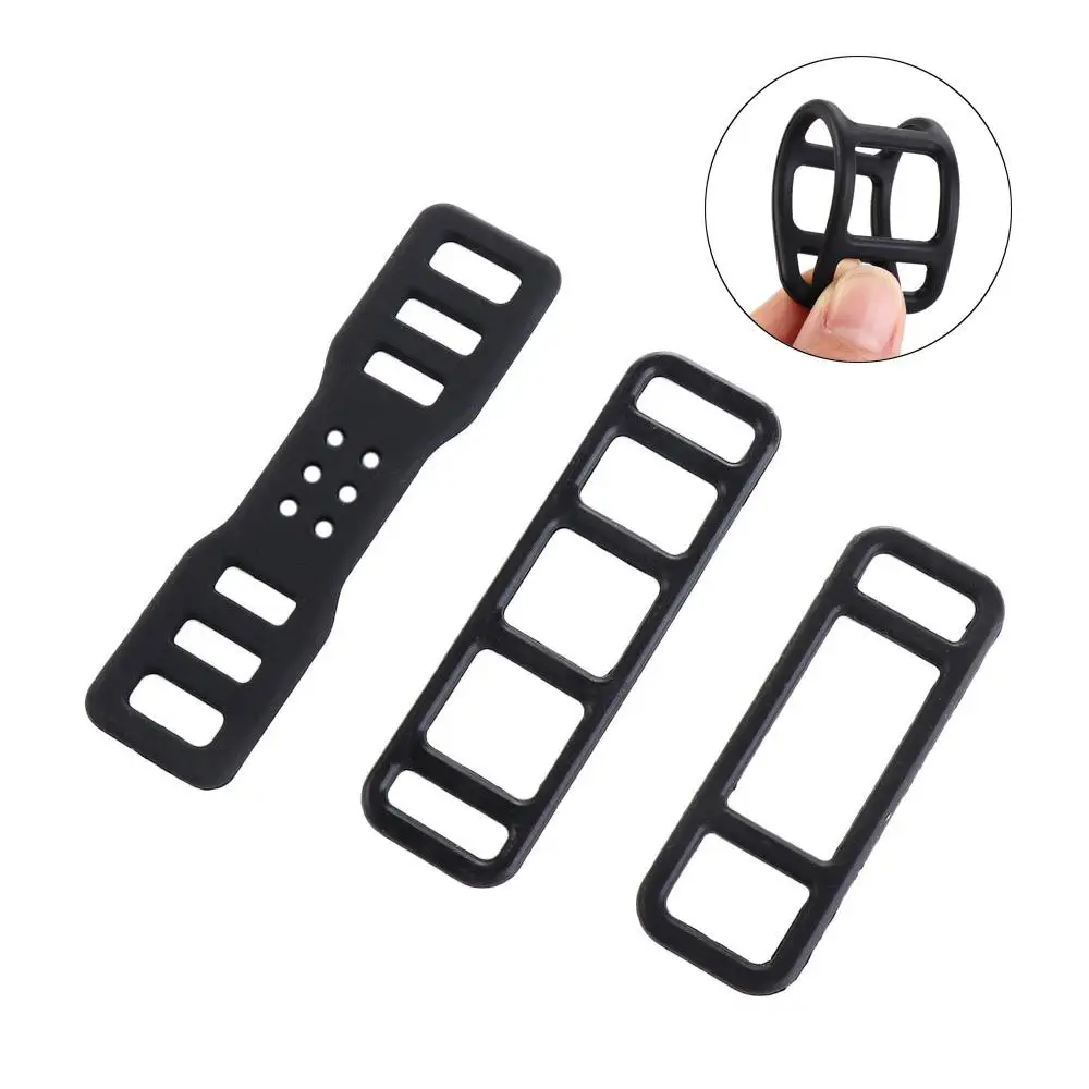 

Bandage Headlight Fixed Silicone Band Cycling Elastic Strap Bike Light Mount Bicycle Light Bandage Silicone Straps Mount