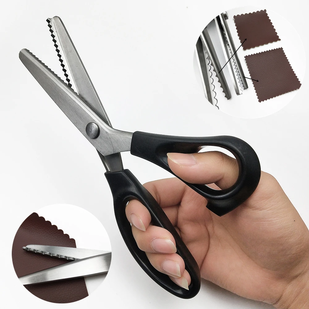 Zig Zag Cut Tailor Scissors Shear Sewing Dressmaking Lace Scissor