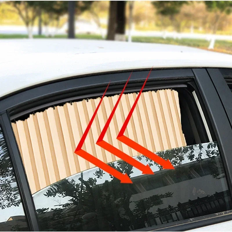 Magnetic Car Sunshade Window Curtain Auto Window Sun Shade Privacy Sun UV Protection Window Shield Car Interior Accessories
