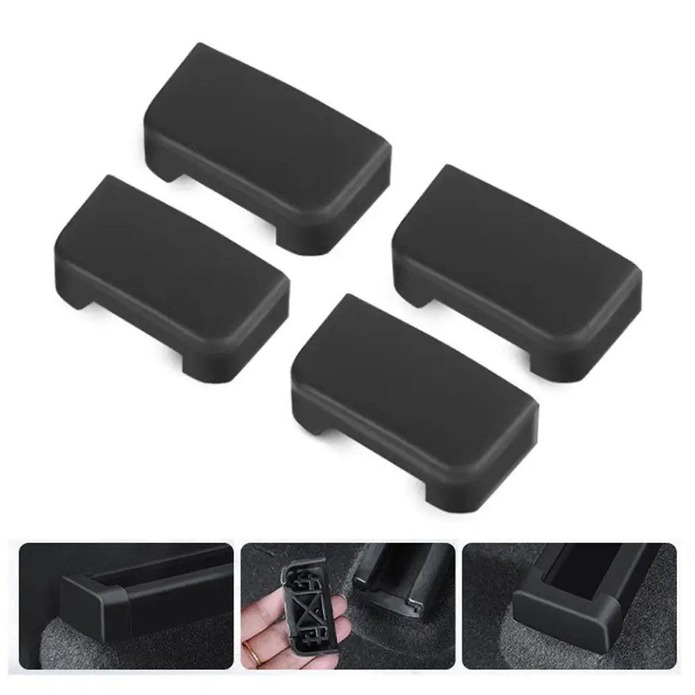 TPE Rubber Car Interior Accessory Plug for Rear Seat Slide Rail Protection