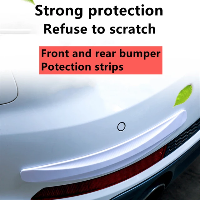 2pcs Car Bumper Protector Strip Guard – Scratch & Anti-Collision Protection 4