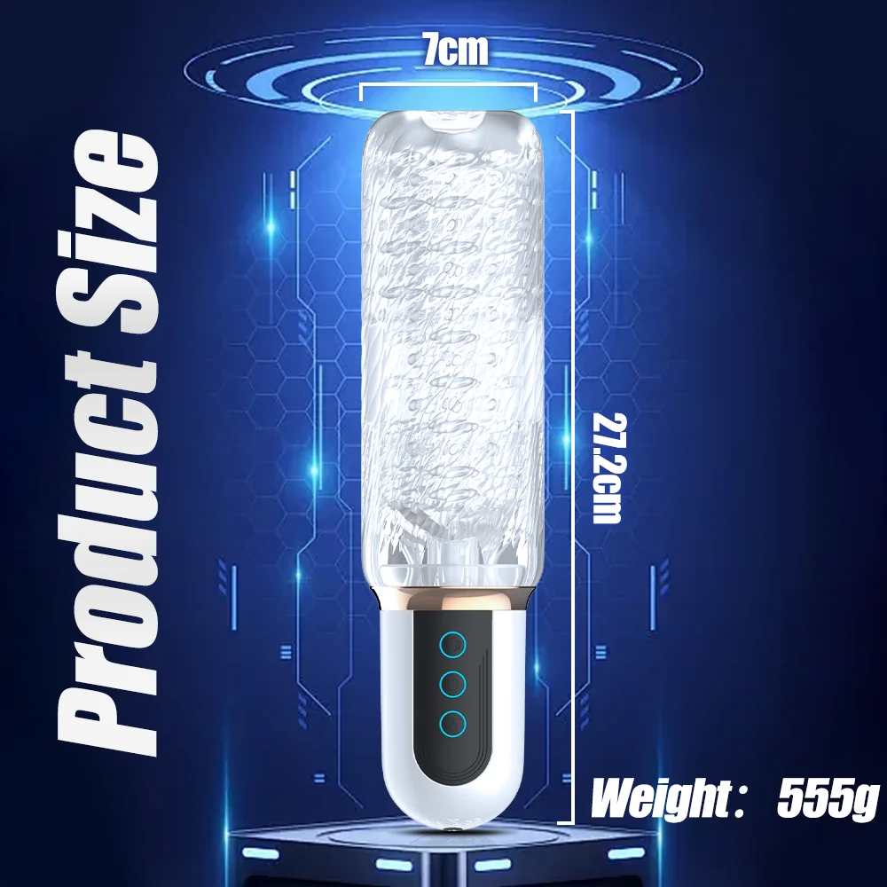 Automatic Sucking Vibrating Exerciser Men's Masturbation Trainer Delay Ejaculation Prostate Massager Sexmachine Adult Sex Toy