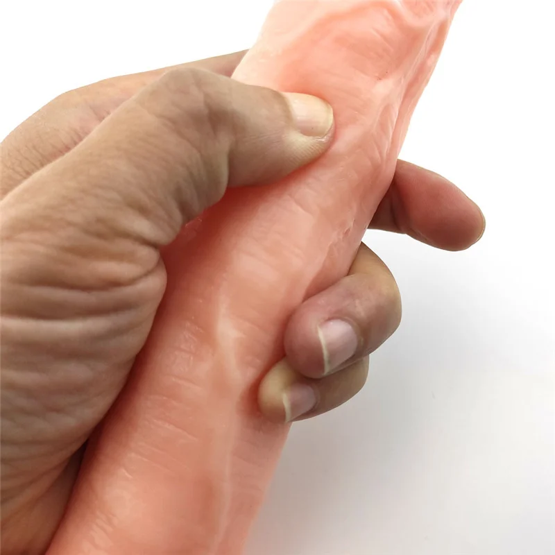Lengthen with Handle Realistic Penis ButtPlug Soft G Spot Clitoris Stimulation Dildo Anal Sex Toy for Women Anus Dilator Massage sex toys