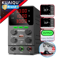 KUAIQU Switching Bench Power Supply Adjustable 30V 5A 10A 60V 120V ,OCP OVP Function Variable DC Power Supply Voltage Regulator