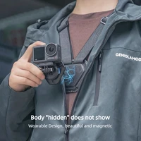 Magnetic Chest Strap Concealable Wearable Devices for Gopro 13 12 11 Insta360 Ace Pro 2 DJI Osmo Action 5 Pro 4 3 Action Cameras - Image 2