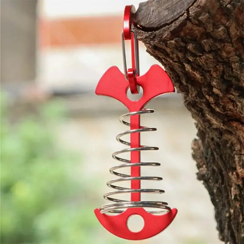 12PCS Carabiner Set Camping Tent Accessories