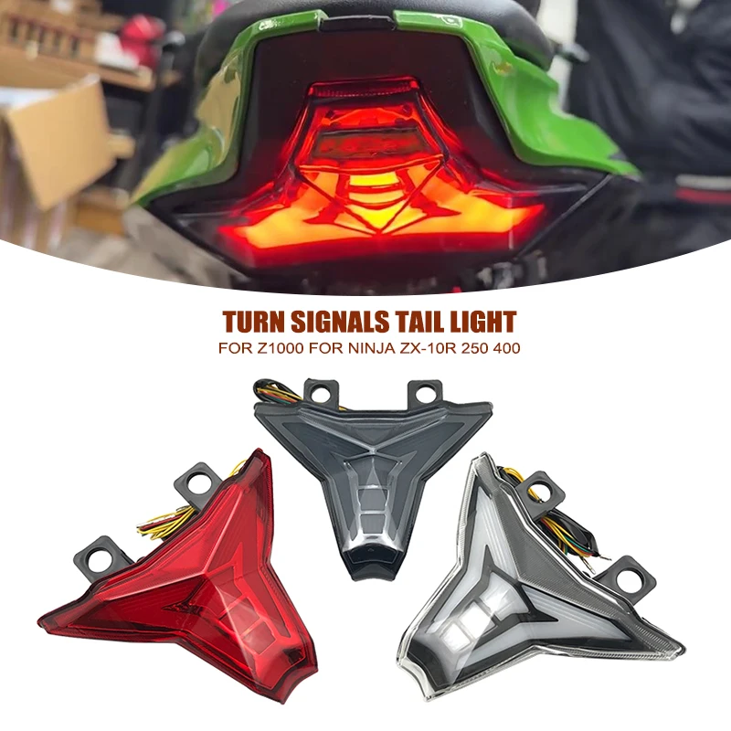 2023 New LED Turn Signals Integrated Tail Light Rear Brake