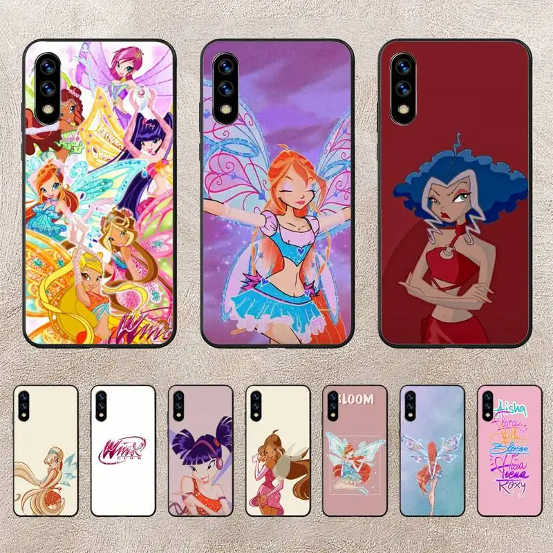 Custodia Per Telefono Girl W-Winx Clubs Per Huawei G7 G8 P7 P8 P9 P10 P20 P30 Lite Mini Pro P Smart Plus Cove Fundas
