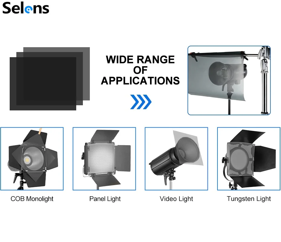 Photography ND Filter Gels Lighting Neutral Density Sheet ND 0.6,ND 0.9 for Pho