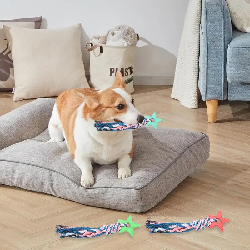 

Игрушки для собак, интерактивный Щенок, игрушка для шлифовки зубов, игрушка для чистки зубов, жевательная игрушка для собак, агрессивная Жевательная веревка для домашних животных