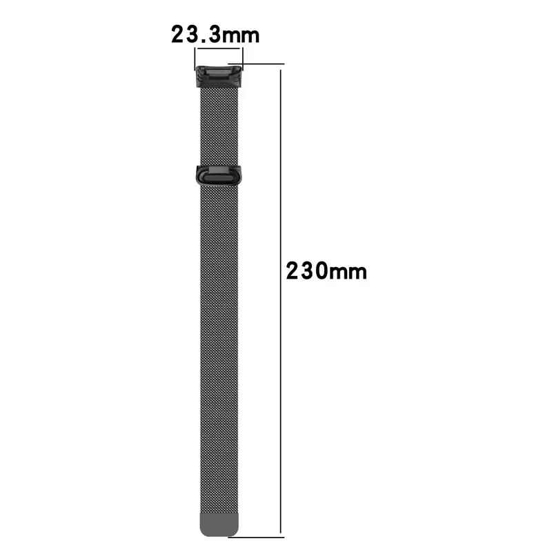 Stainless Steel Magnetic Loop Mesh Bracelet Wrist Strap
