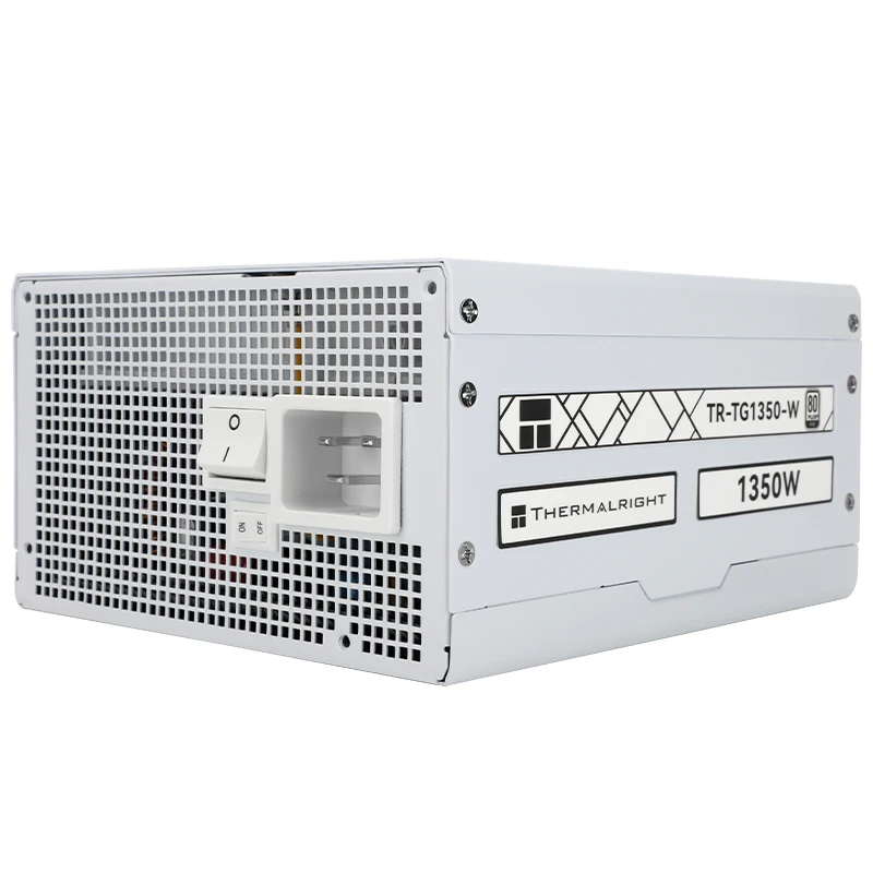 TR-TG1350 White Computer Case Power Supply,Dual 12VHPWR Interface,100-240V ATX3.0/PCI-e5.0 Gold Medal Fully Modular 4 TR-TG1350 White Computer Case Power Supply,Dual 12VHPWR Interface,100-240V ATX3.0/PCI-e5.0 Gold Medal Fully Modular - Image 4
