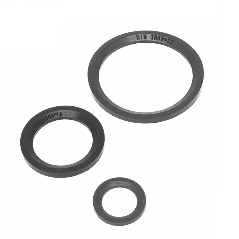 Rubber O Rings Rubber Gasket NBR ED Ring DIN3869 nitrile butadiene rubber NBR bevel washer for E-column end sealing ring fluid joint sealing ring