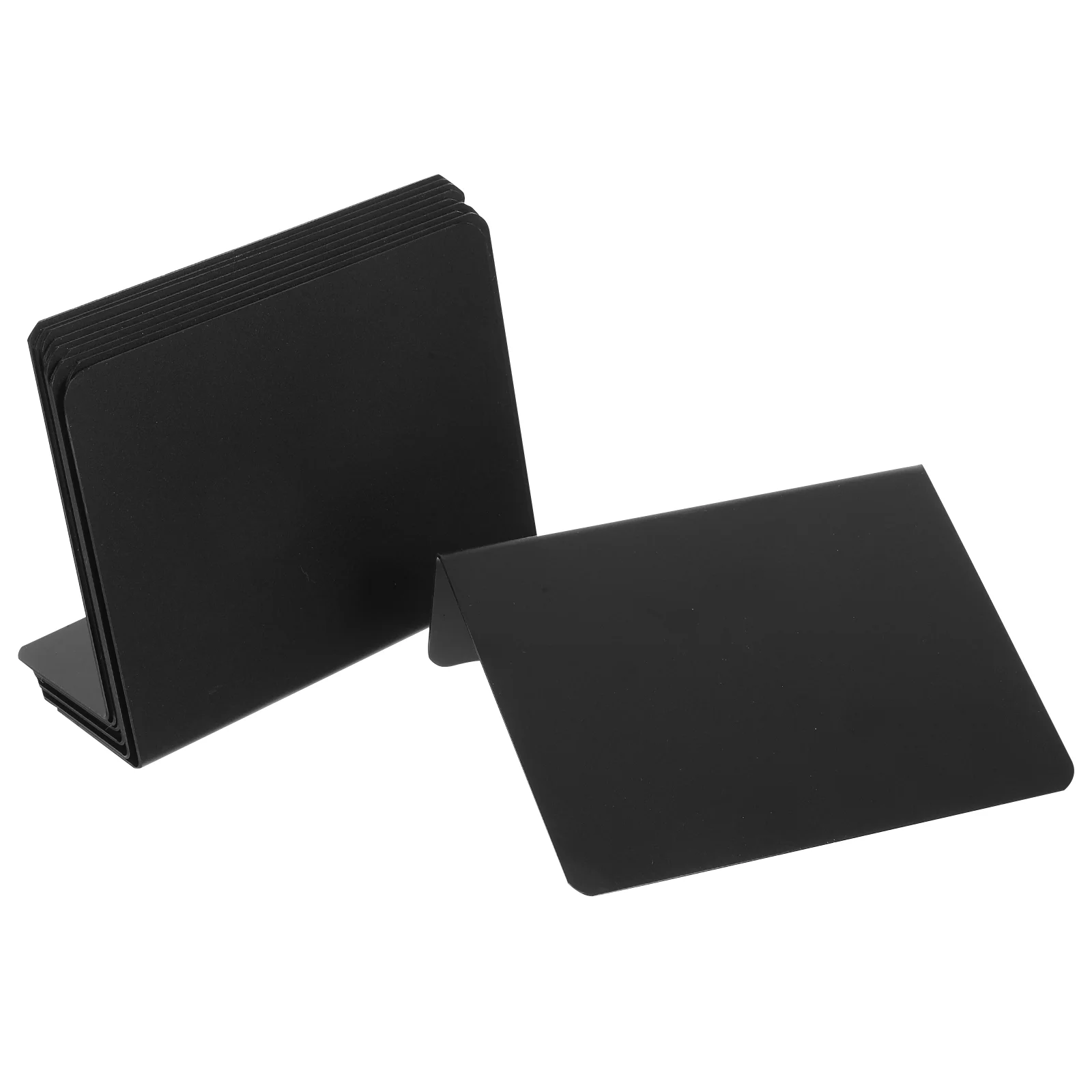 

Mini Blackboard Dining Table Small Chalkboard Sign Desktop Message Signs for Shop Tabletop Standing Memo Emblems
