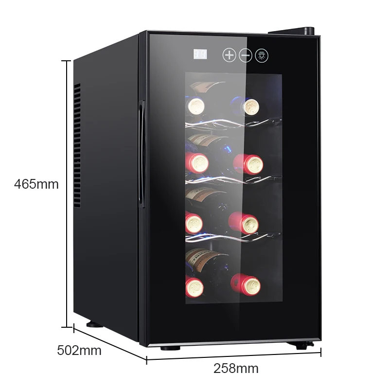8 Bottles 23L Electric Compressor Wine Fridge Cooler Refrigerator For Home Use
