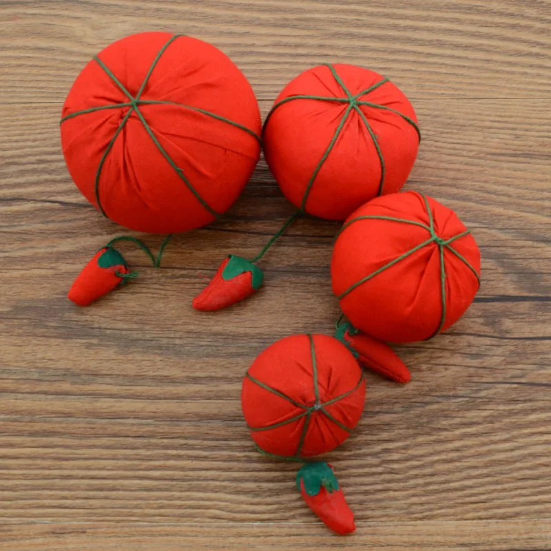 4 Vintage Style Tomato Pincushion