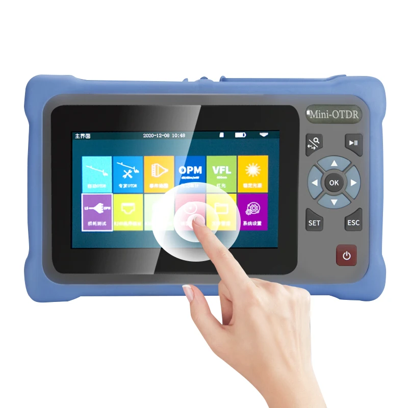 

NK4000 1310nm/1550nm/1610nm mini exfo otdr price for mini otdr tester with optical power meter and vfl fiber tools