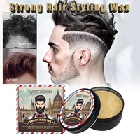 Long Lasting Stying Wax Fluffy Hair Pomade Wax Keep Hair Oil Edge Control Barbershop Tools Salon Hairdressing Mud Hair Styling