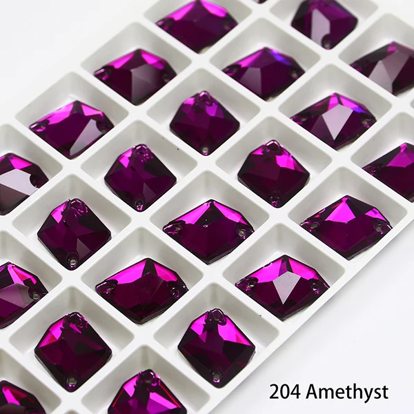 Versatile Flatback Sew-On Rhinestone K5 Glass AB Crystal