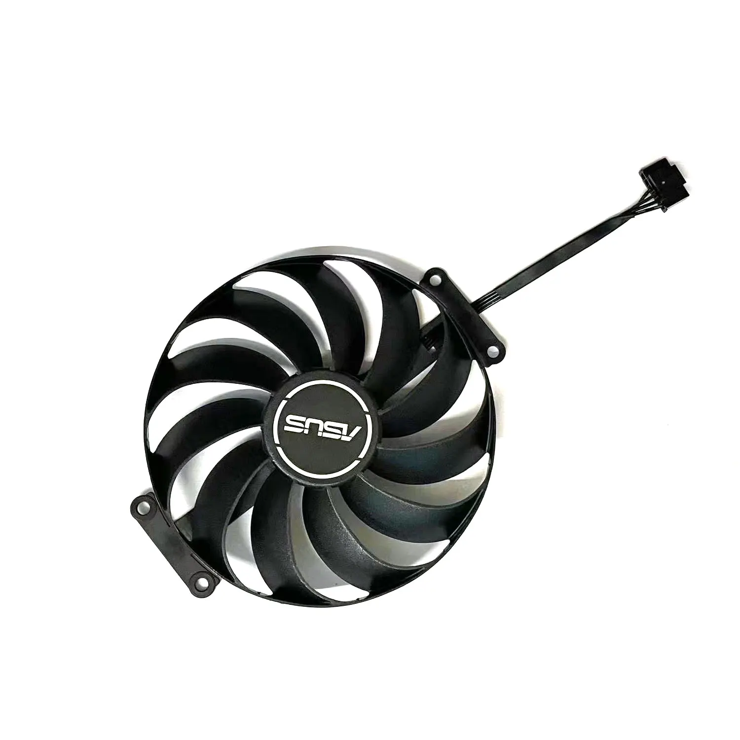 Фото Совершенно новый 91 мм 6PIN FDC10U12D9-C DC 12V 0.45A GTX 1650 GPU вентилятор для ASUS GeForce GTX1650 GDDR6 4 Гб PHOENIX OC видеокарта №3