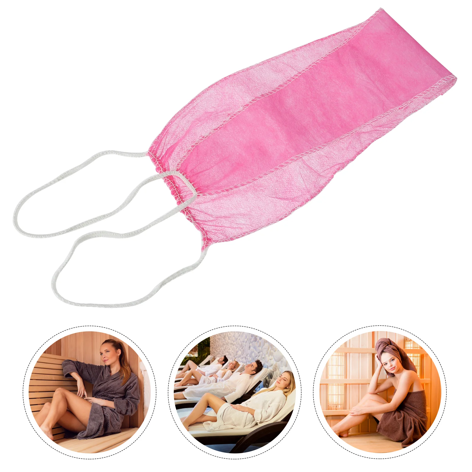

Disposable Underwear Women Spa T Thong Underwear Nonwoven Thong Panties Beach Bikini Panties Women Spray Tanning Wraps