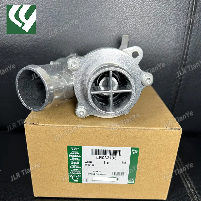 LR032135 LR035124 C2Z19929 AJ813073 AJ812976 3.0 V6 5.0 V8 aluminum thermostat housing for Discovery 4 Range Rover RR Sport XJ