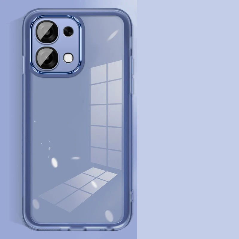 Shookproof Plating Silicone Back Cover