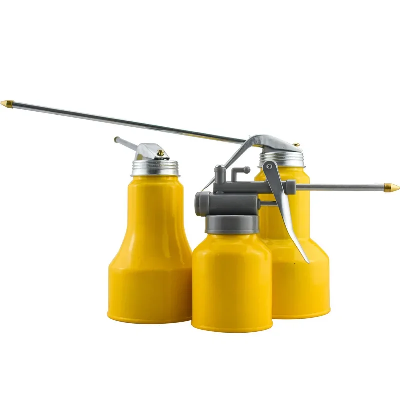 Oil lubrication tool Oiler Lubrication Pump 250-500ml for greasing Transparent Oil Can Plastic Machine