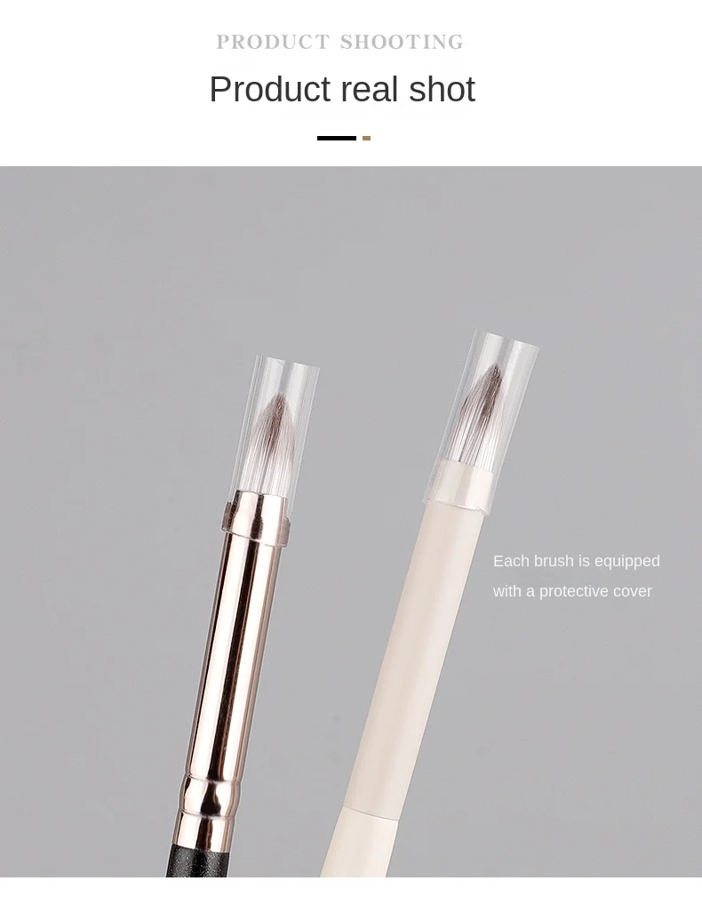 Pencil Tip Concealer Brush Decree Pattern Lacrimal Sulcus Eye Bag Dark Under-eye Circles Precise Concealer Brush Small Makeup_voghion.com