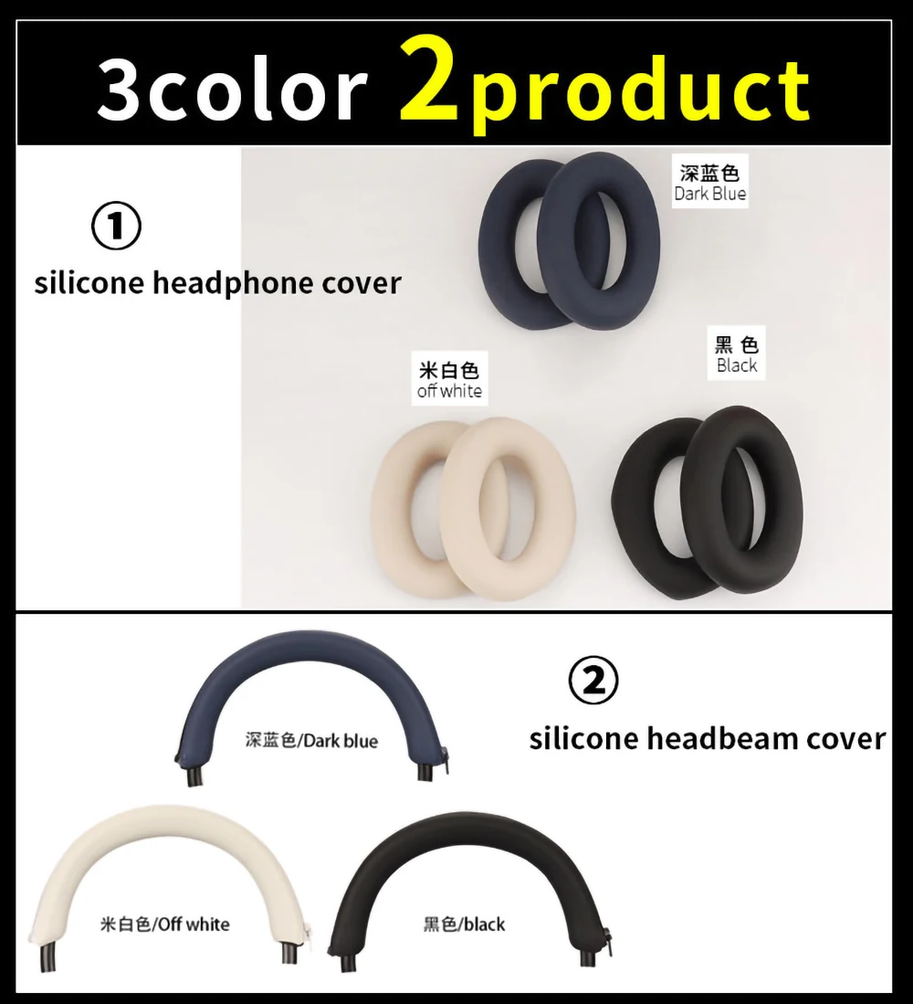 para Sony WH-1000XM5 Earphone, XM5 Headset, Headbeam Protector Sleeve, Qualidade