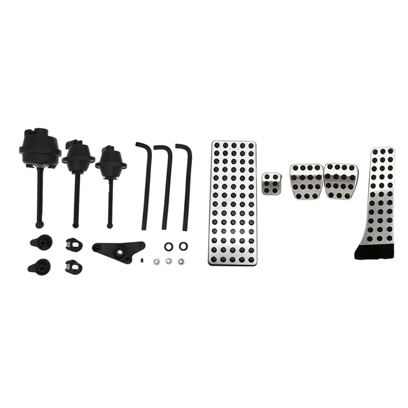 

Engine Intake Manifold Air Flap Adjuster Repair Kit With 5PC Car Pedal Cover, For Mercedes Benz W203 W222