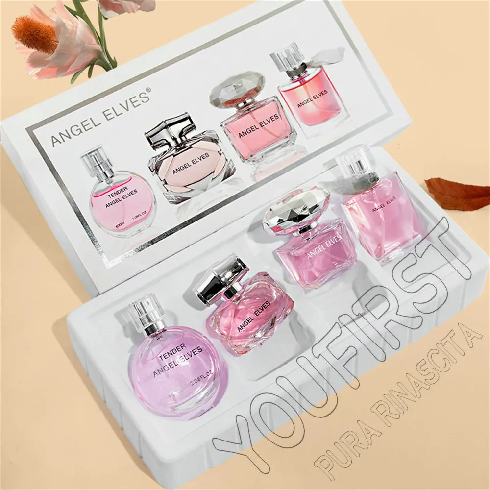 4Pcs Set Perfume Women 120ml Club De Nuit Perfumes De Mujer Lasting Fragrance Parfum Femme Floral Fruity Scent Spray_voghion.com