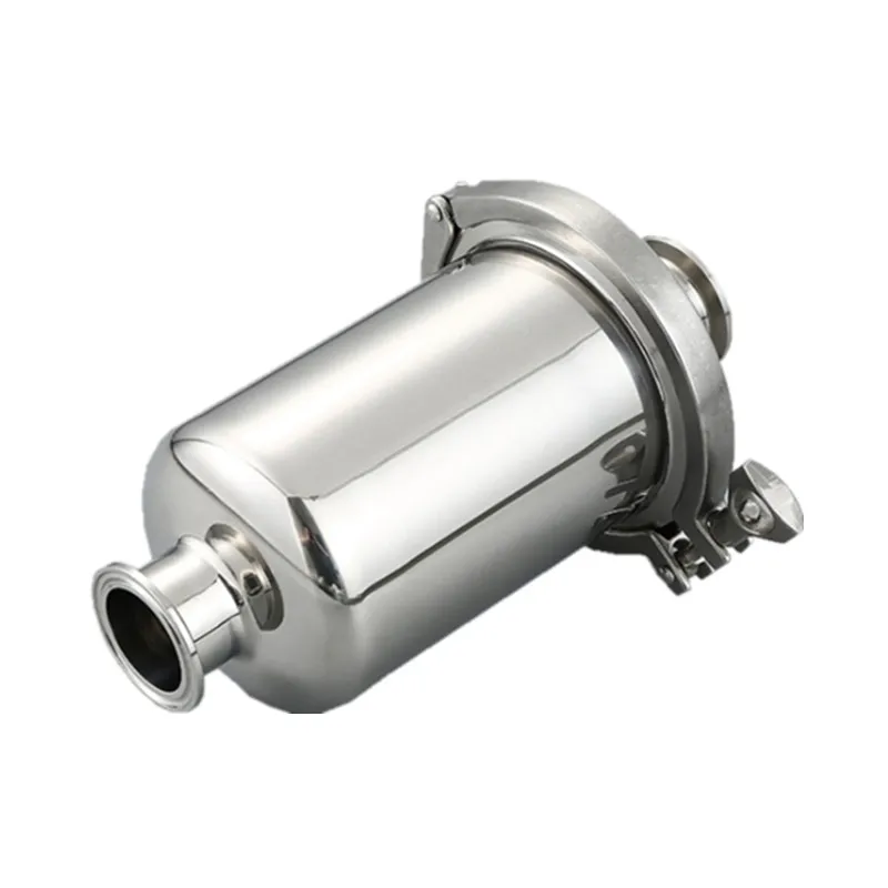 Short Sanitary Inline Strainer Fit 19/25/32/38 Pipe Tri Clamp SS304