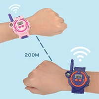 Kids Walkie Talkie Watch Walkie Talkies For Kids 2 Pack Two Way Walkie-Talkie For Boys & Girls Rechargeable Walky Talky With 2