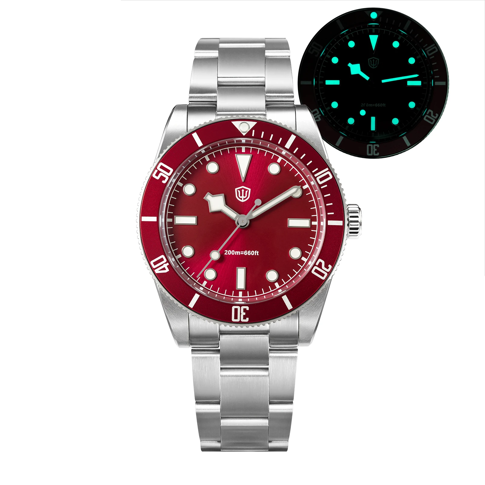 Watchdives WD7922 BB54 Watch VH31 Sweep Second Movement Sapphire