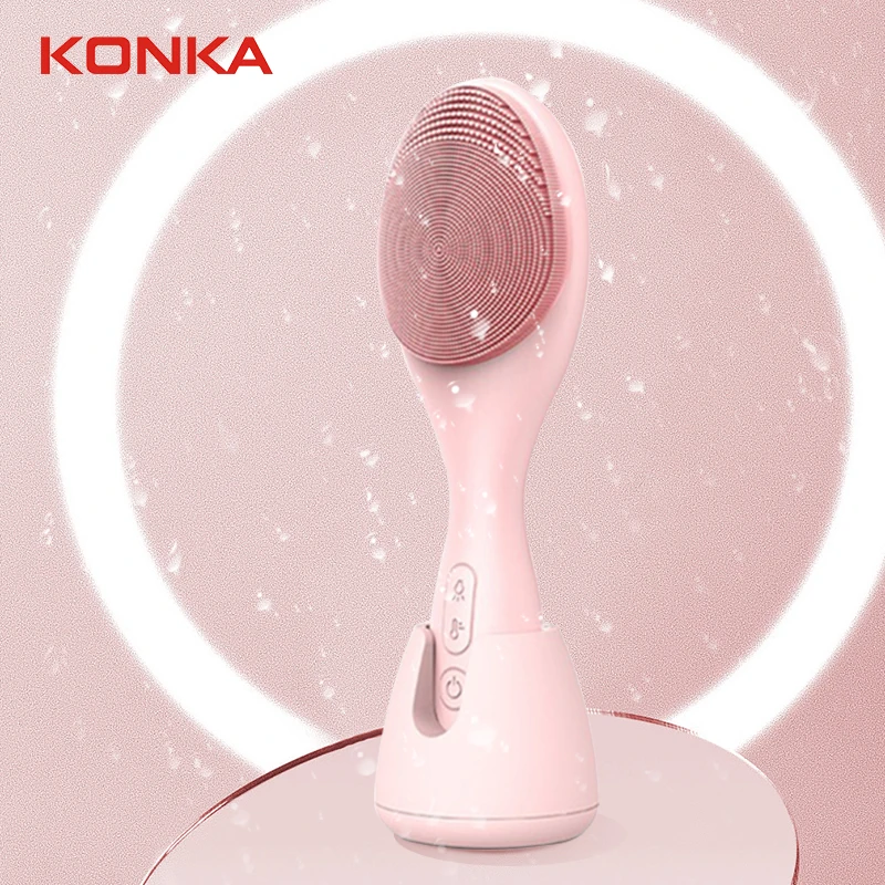 KONKAElectricFacialBrushCleansingUSBChargingWaterproofIPX6Skin