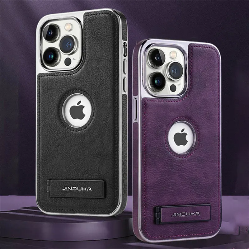Custodia Antiurto Per IPhone Con Cavalletto &ndash; Protezione 360&deg; Per 11/12/13/14/15/16 Pro Max &ndash; Pelle PU