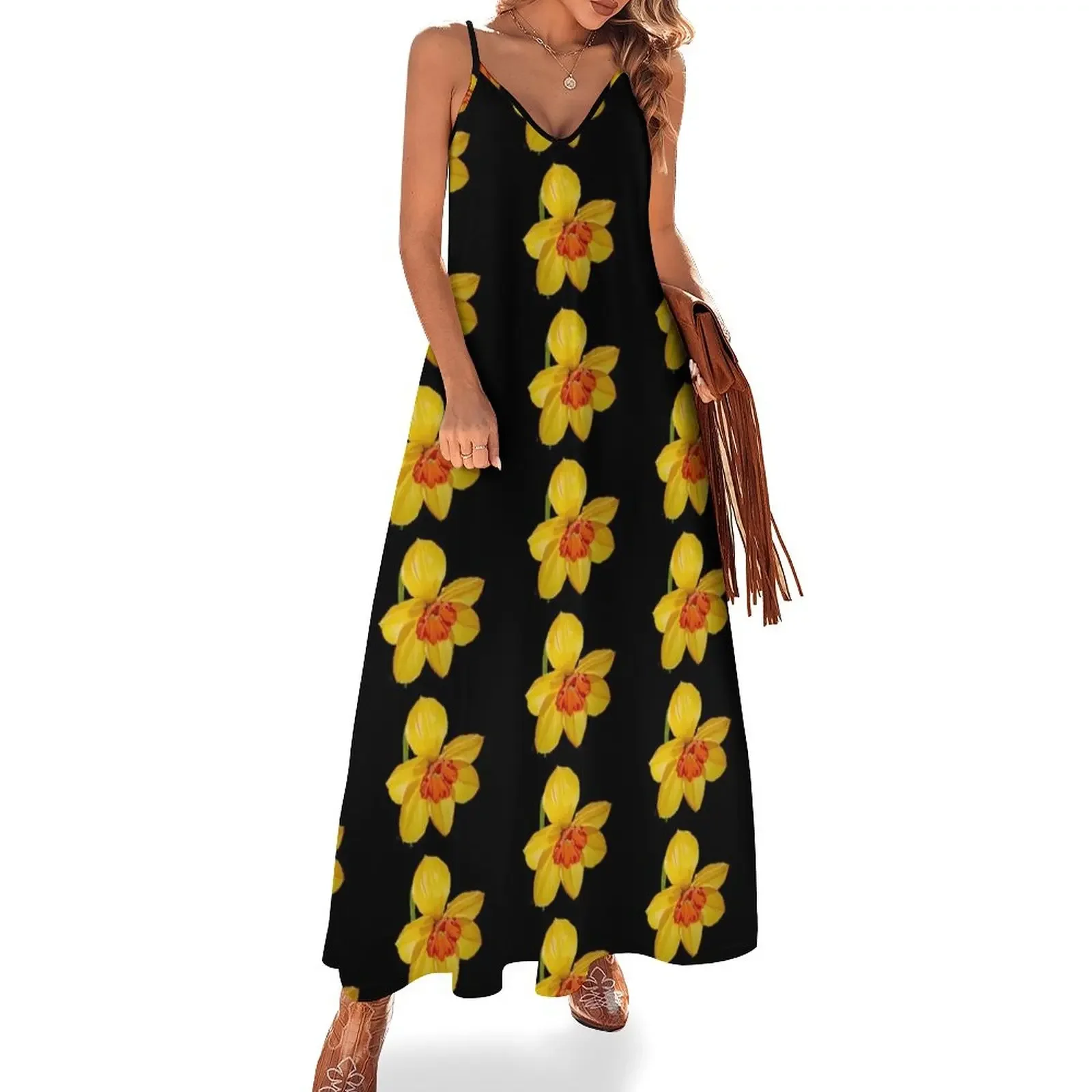 

Daffodil Sleeveless Dress prom dress 2024 long sleeve dresses